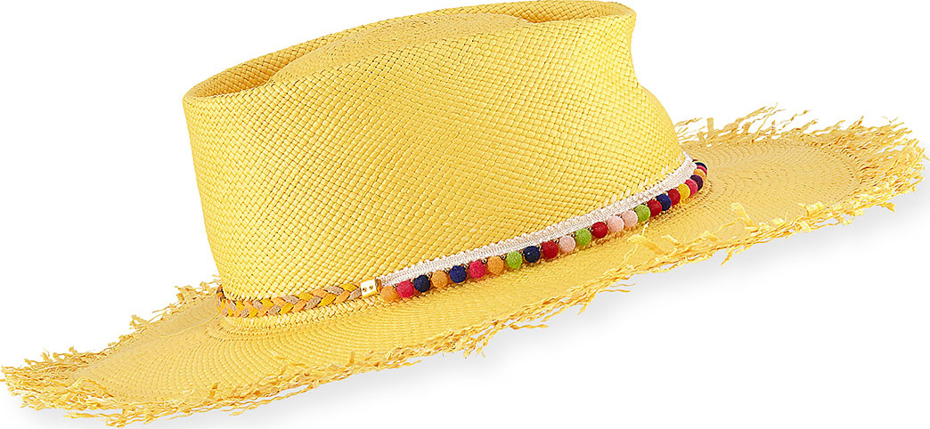 Gladys Tamez Millinery Naomi Panama Straw Hat