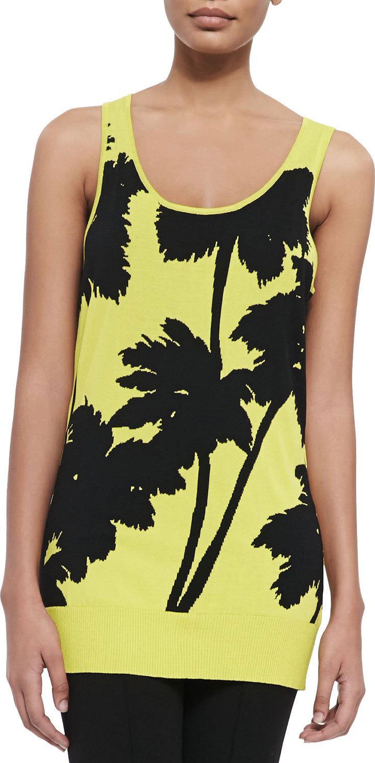 Berek Miami-Print Long Tank
