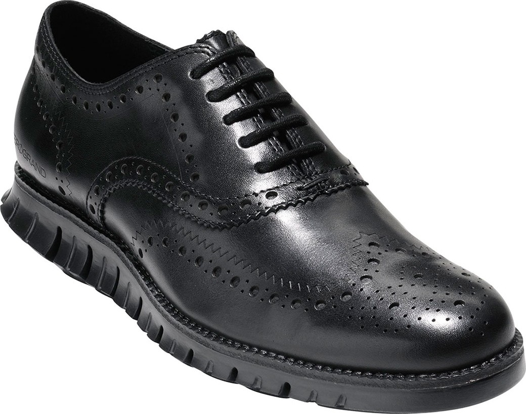 Cole Haan Men's ZeroGrand Leather Wing-Tip Oxfords