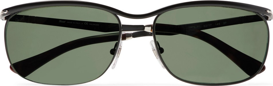 Persol Key West Rectangle-Frame Acetate Polarised Sunglasses
