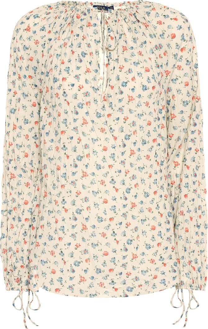 Polo Ralph Lauren Floral cotton blouse