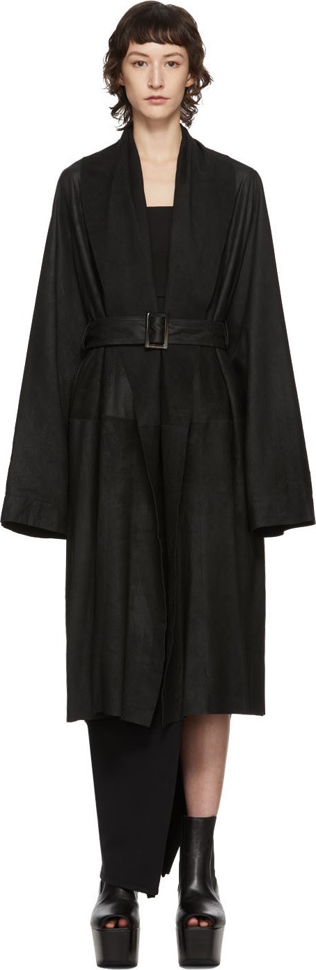 Rick Owens Black Mountain Coat