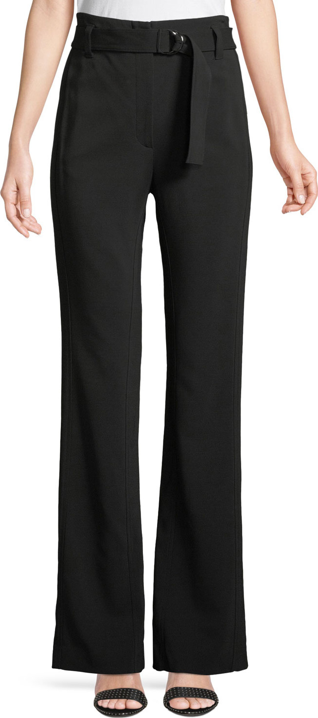 A.L.C. Morgan Belted Straight-Leg Pants