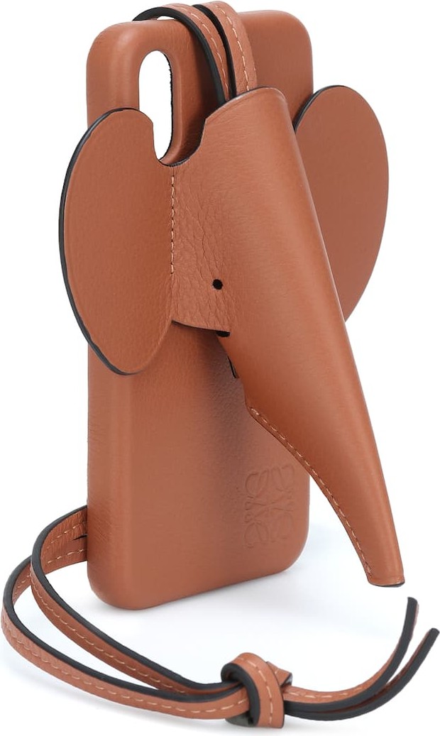LOEWE Elephant leather iPhone X/XS case