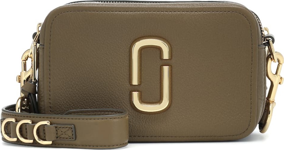 MARC JACOBS Softshot 21 leather crossbody bag