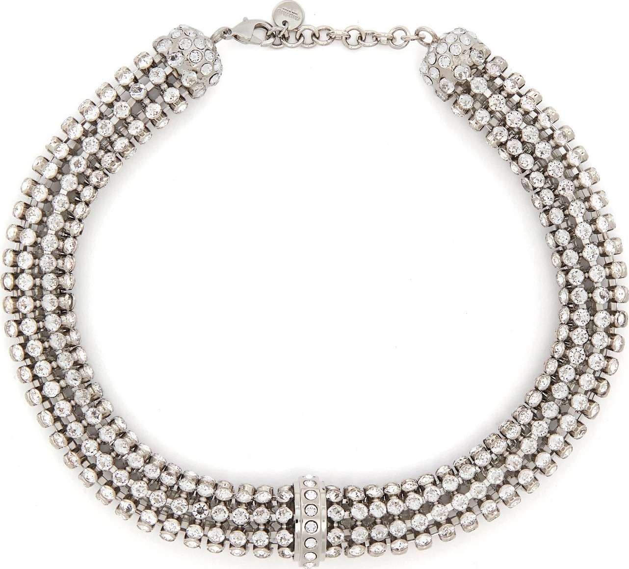 Miu Miu Crystal-embellished necklace