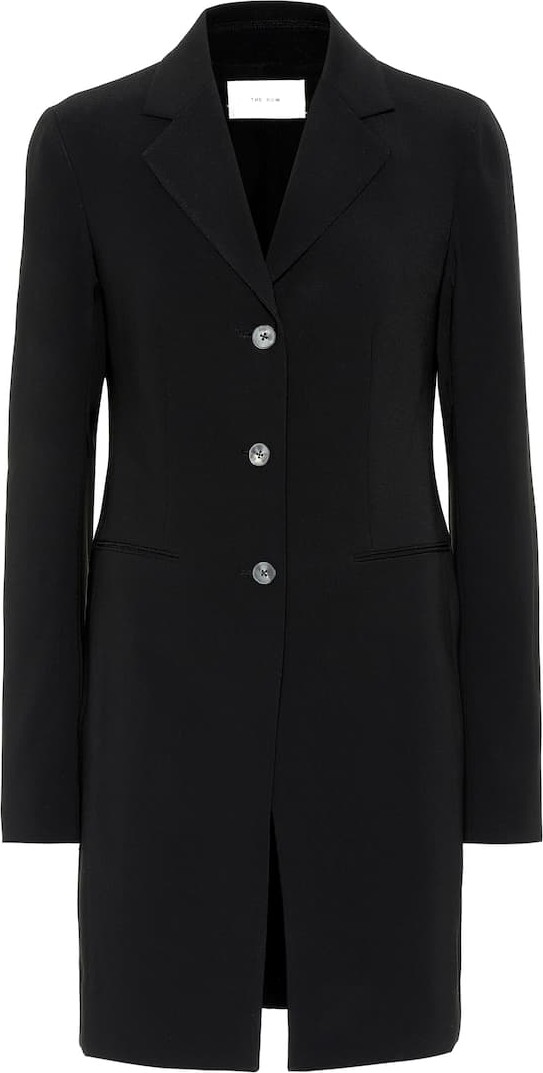 THE ROW Nedifa wool-blend twill coat