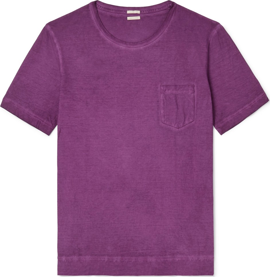 Massimo Alba Panarea Garment-Dyed Cotton-Jersey T-Shirt