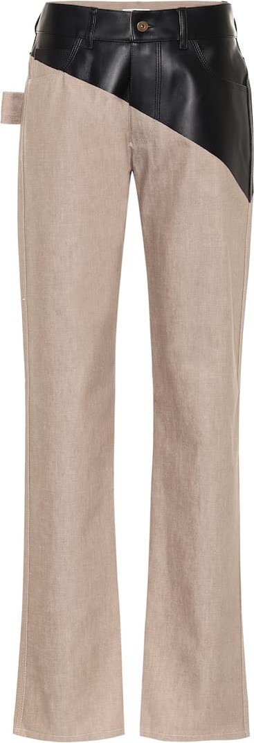 Bottega Veneta High-rise straight jeans