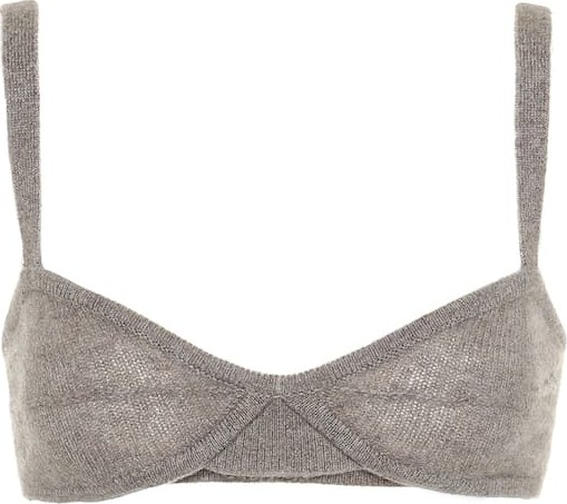Khaite Eda cashmere bralette