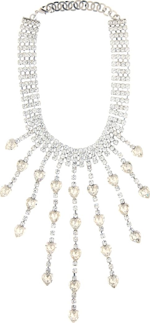 Alessandra Rich Crystal-embellished necklace