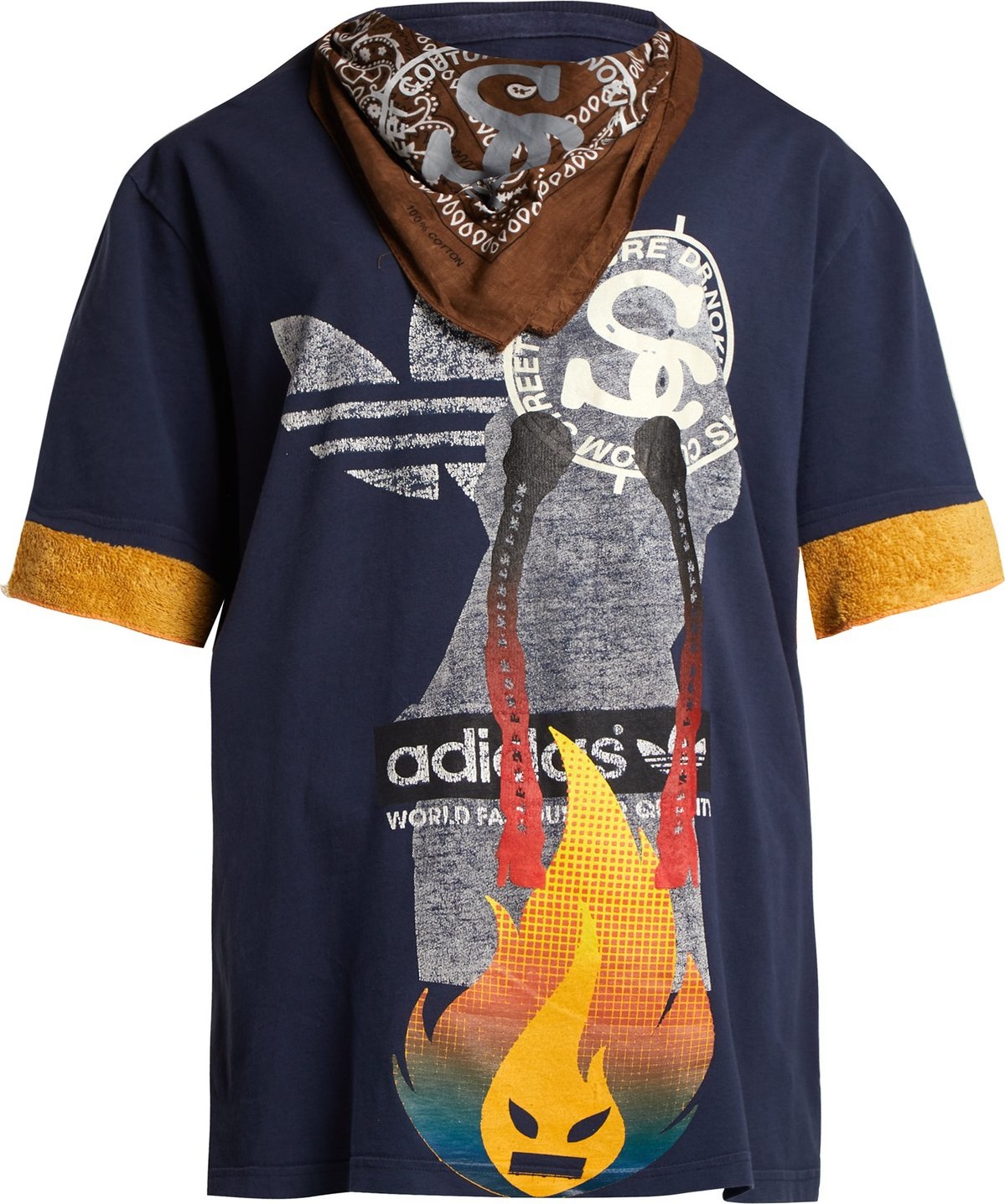 Noki Customised street couture bandana T-shirt