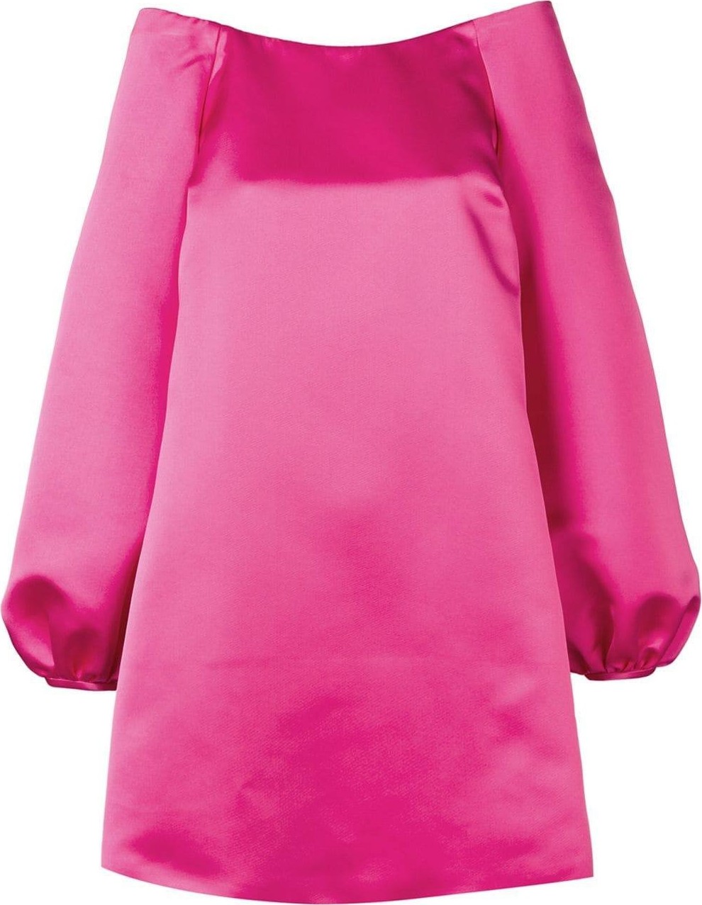 Sara Battaglia off-shoulder mini dress