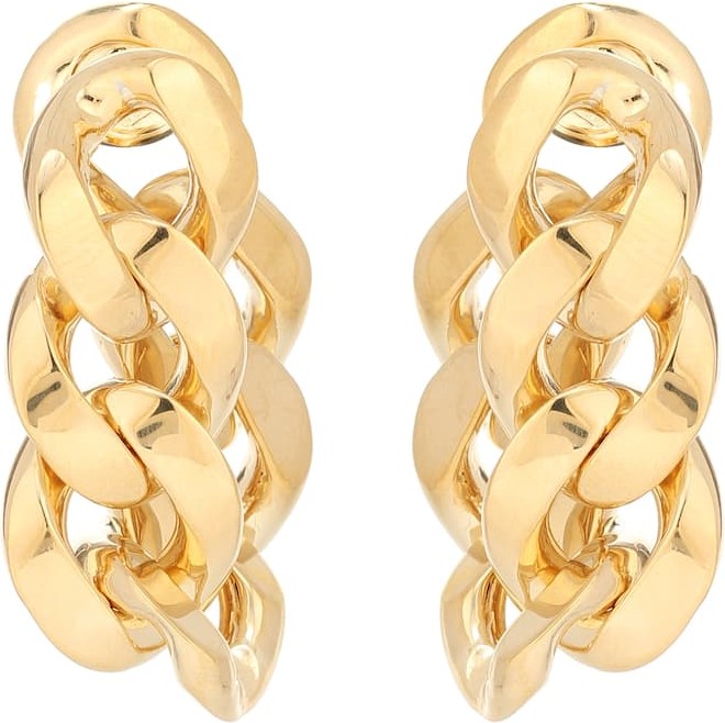Bottega Veneta Chain drop earrings