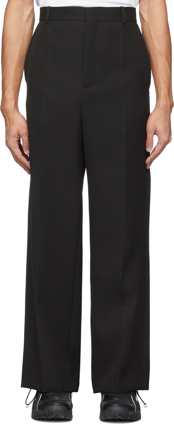 Botter Black Classic Flared Trousers