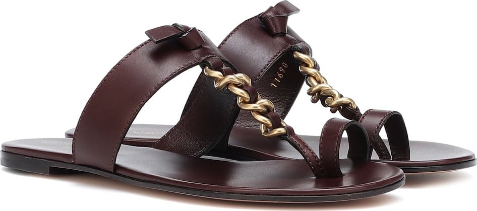 Gianvito Rossi Argo leather sandals