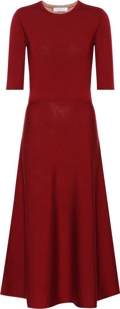 Gabriela Hearst Seymore wool-blend dress