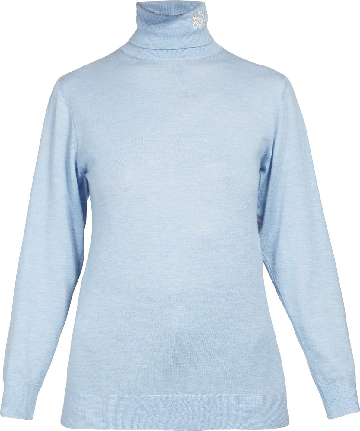 LOEWE Logo-embroidered roll-neck sweater