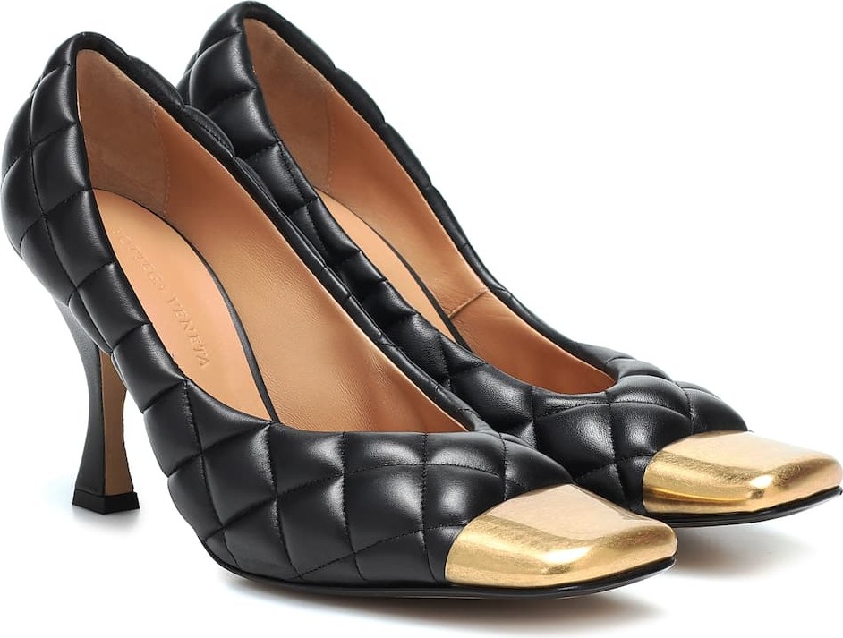 Bottega Veneta Quilted leather pumps