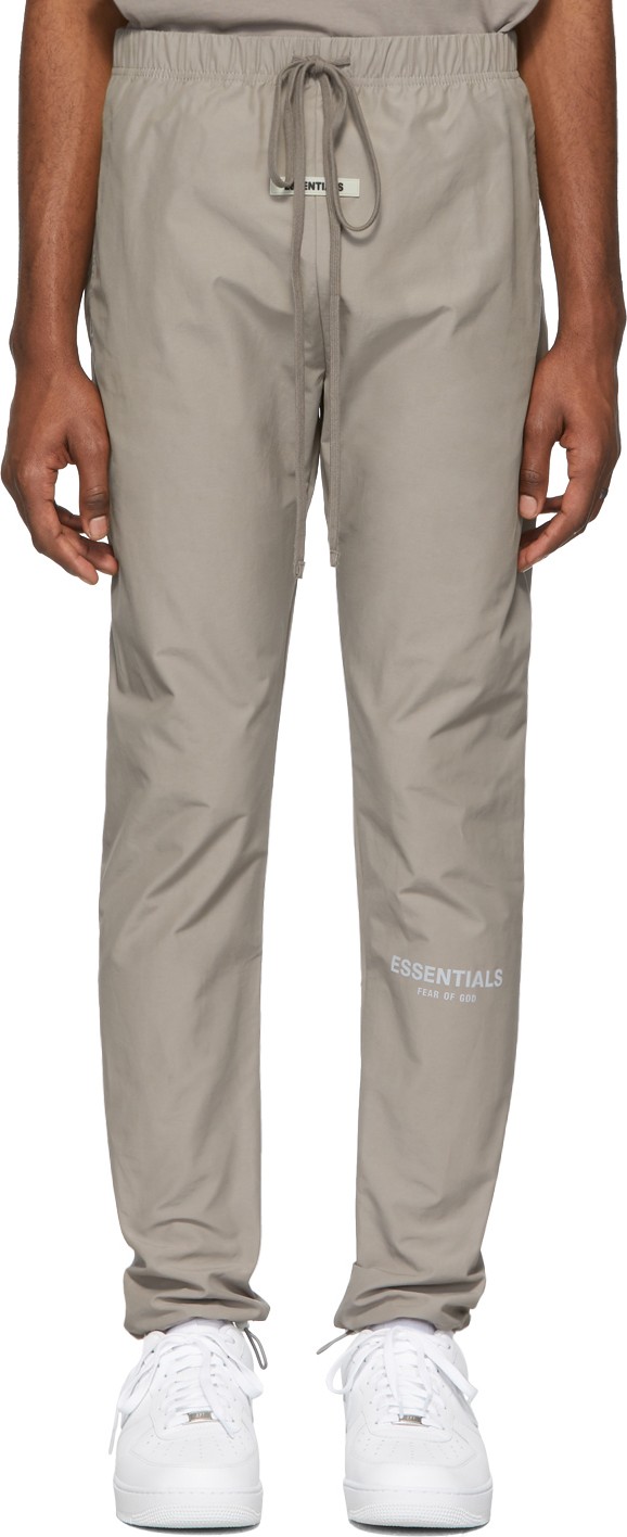 Essentials Grey Canvas Lounge Pants