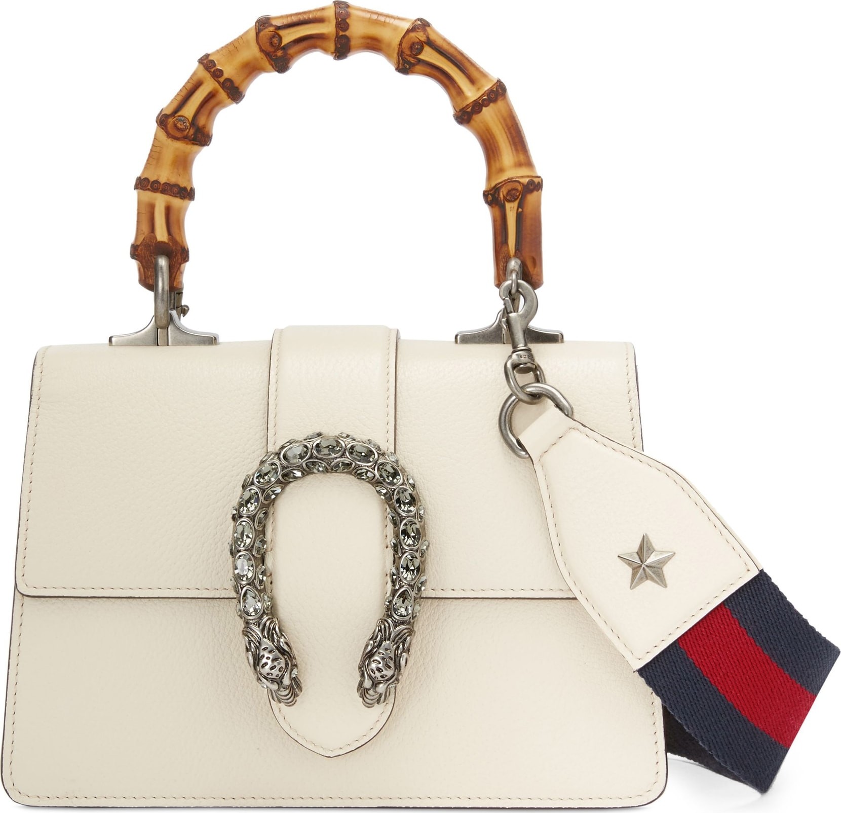 Gucci Mini Dionysus Leather Top Handle Satchel