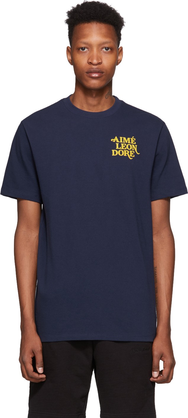 Aimé Leon Dore Navy 70s Graphic T-Shirt