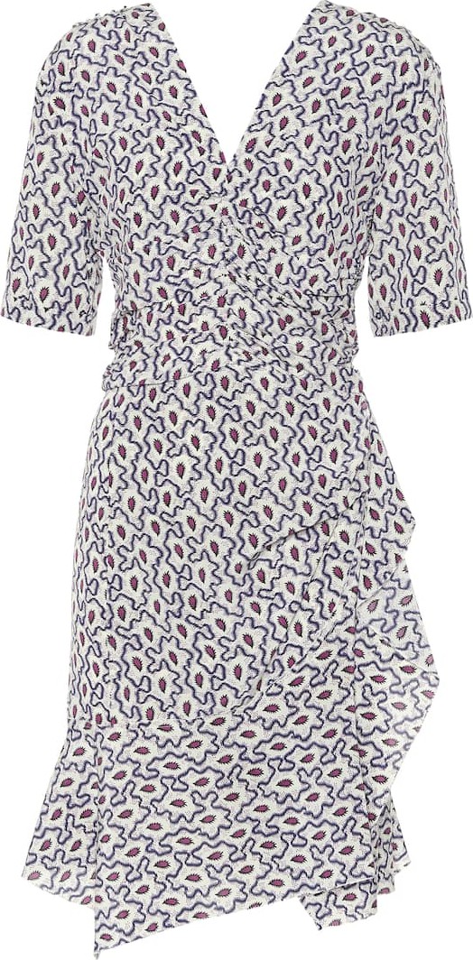 Isabel Marant Arodie printed silk dress