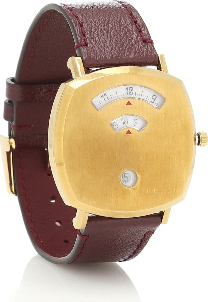 Gucci Grip stainless steel watch