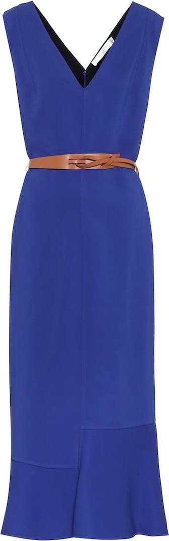 Victoria Beckham Stretch-jersey midi dress