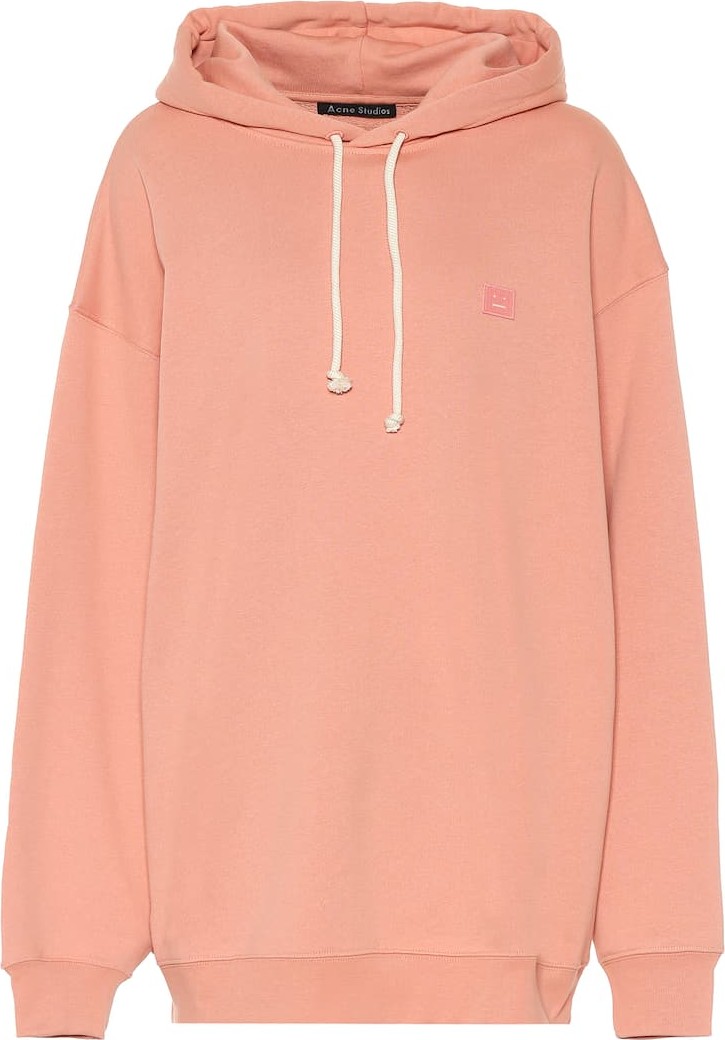 Acne Studios Face oversized cotton hoodie