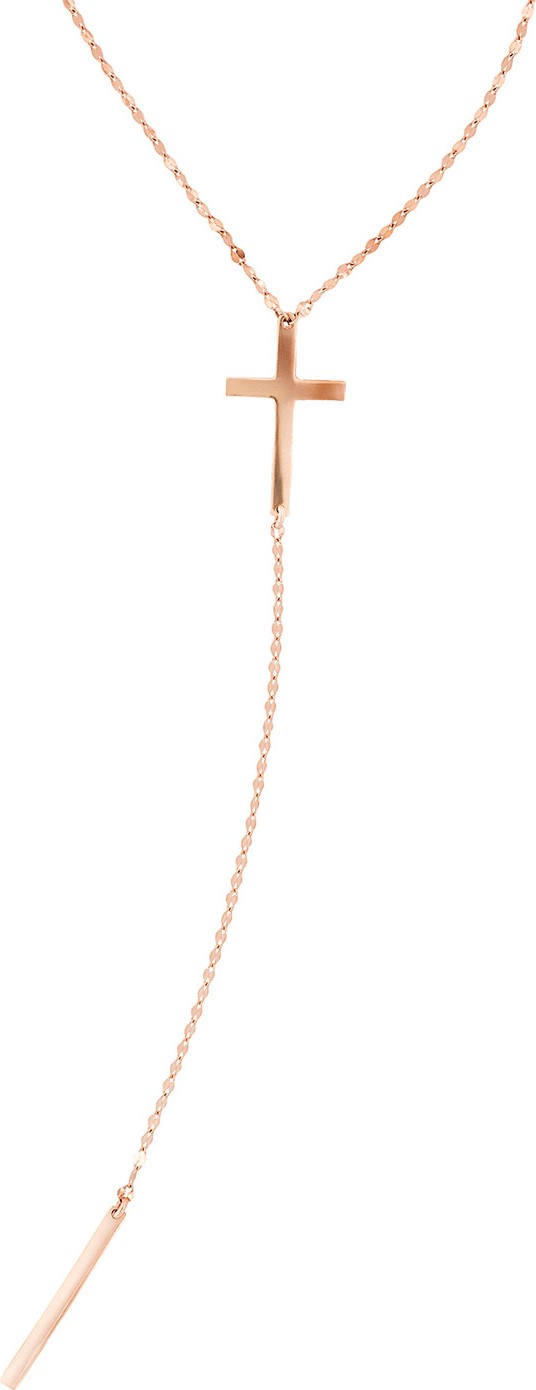 Lana Bond Crossary Chime Lariat Necklace