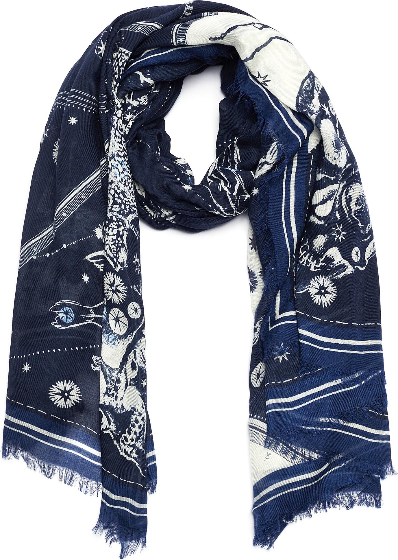 Alexander McQueen 'Night Cosmos' Scarf