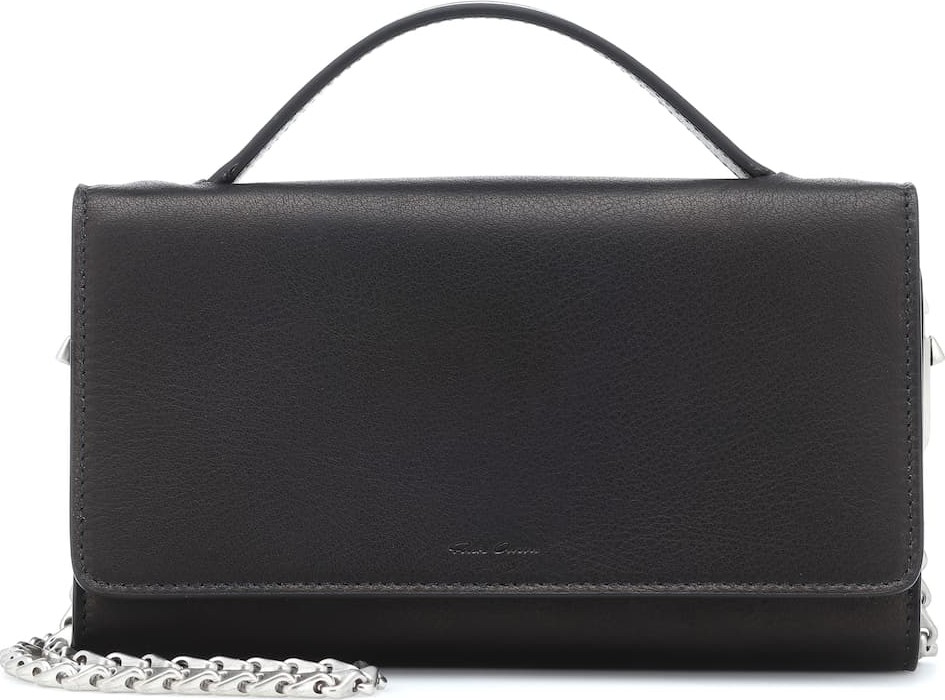 Rick Owens Leather shoulder bag