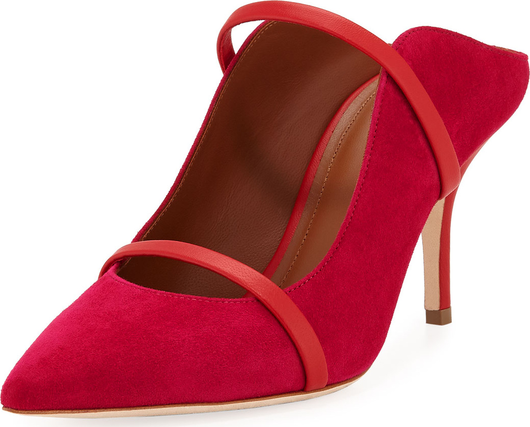 Malone Souliers Maureen Suede Slide Mules