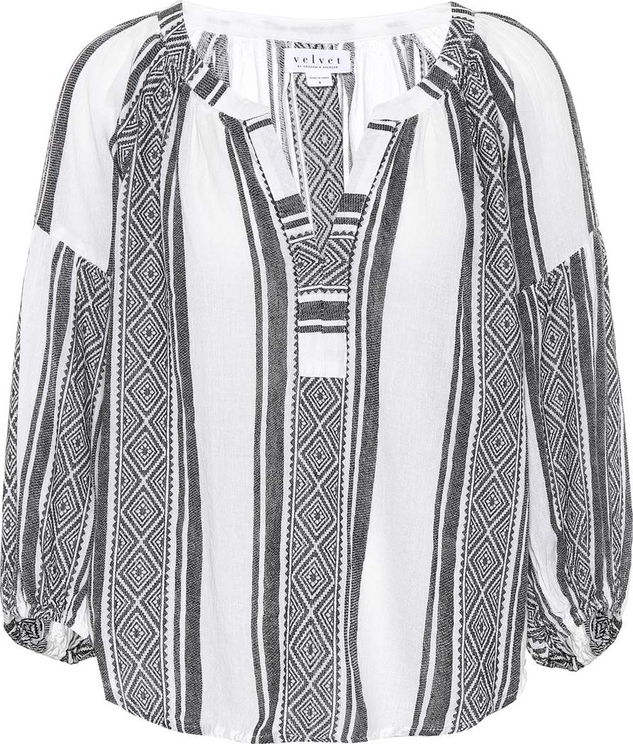 Velvet By Graham & Spencer Cotton blouse