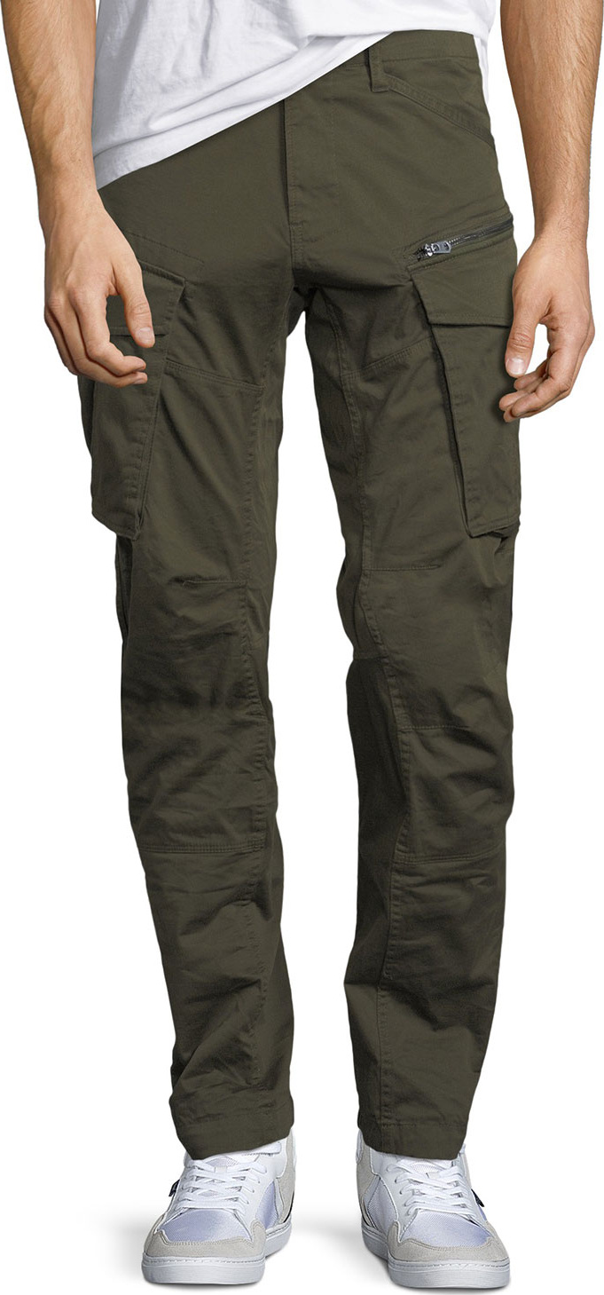 G-STAR RAW Rovic Zip-Pocket 3D Slim Tapered Cargo Jeans - 36" Inseam
