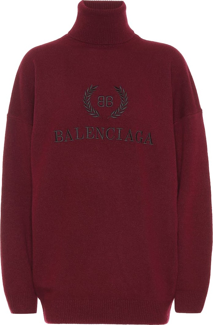Balenciaga Logo turtleneck sweater Balenciaga Logo turtleneck sweater
