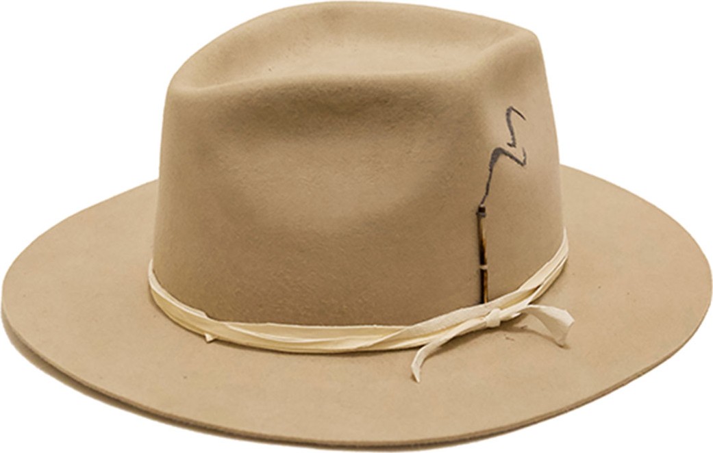 Nick Fouquet Smoking Beaver Felt Fedora Hat