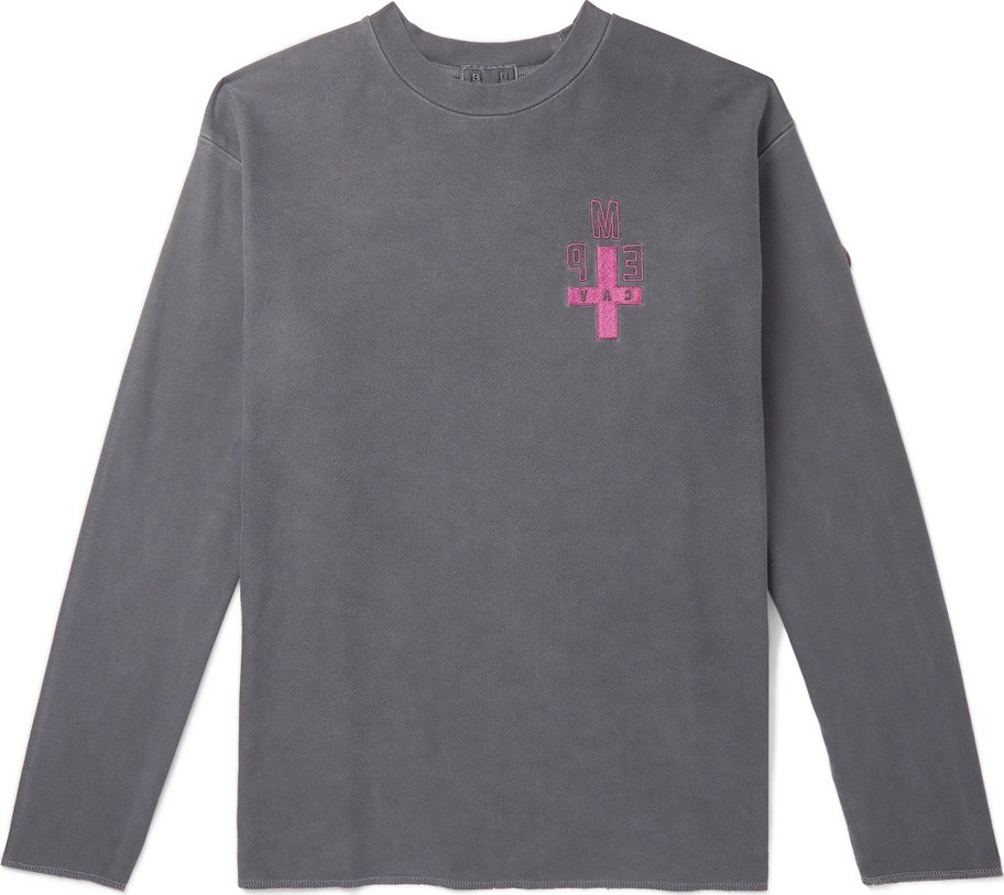 Cav Empt Appliquéd Cotton-Jersey T-Shirt