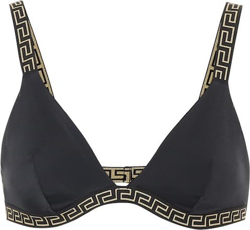 Versace Greek Key bikini top