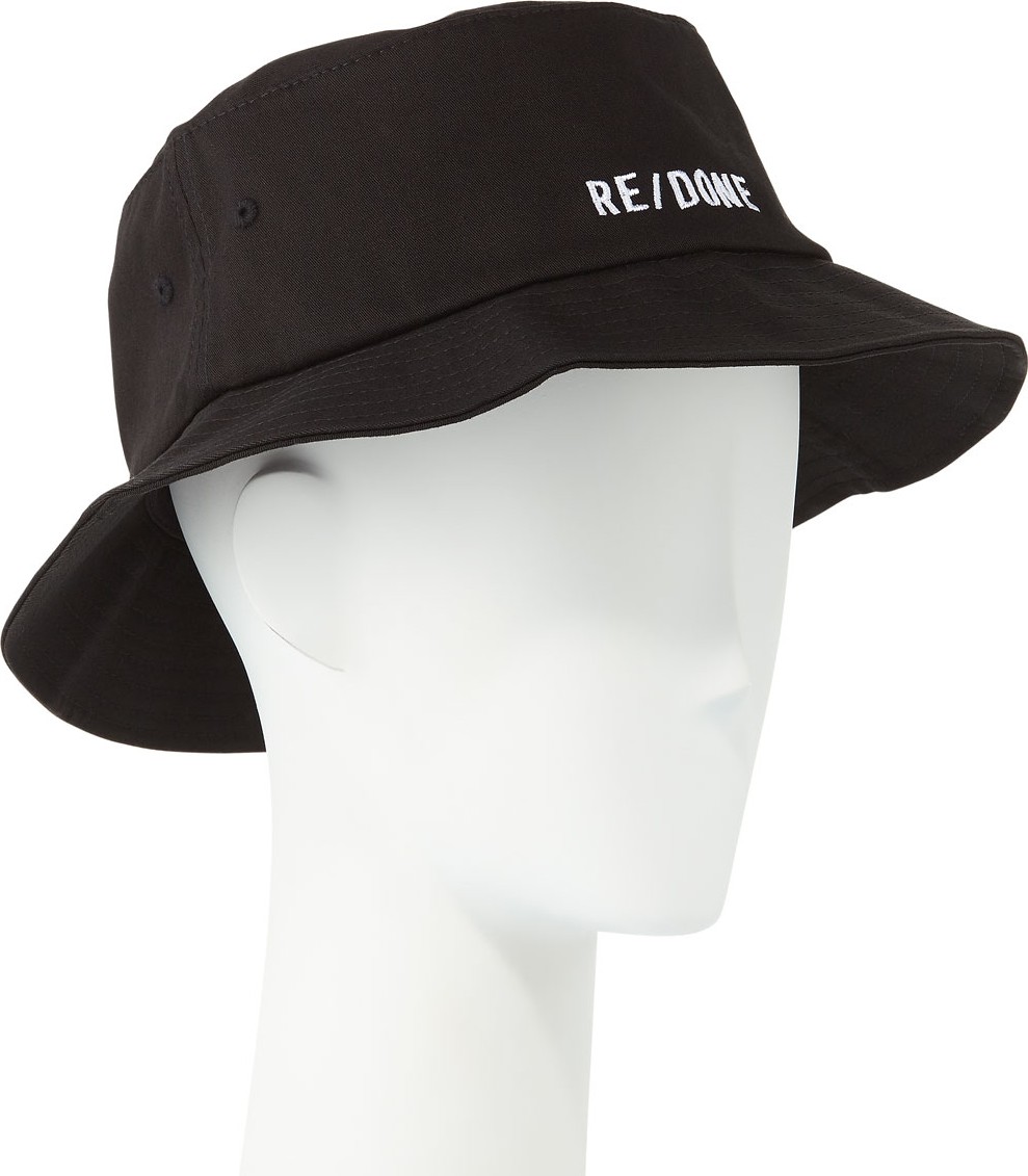 RE/DONE Embroidered Logo Bucket Hat