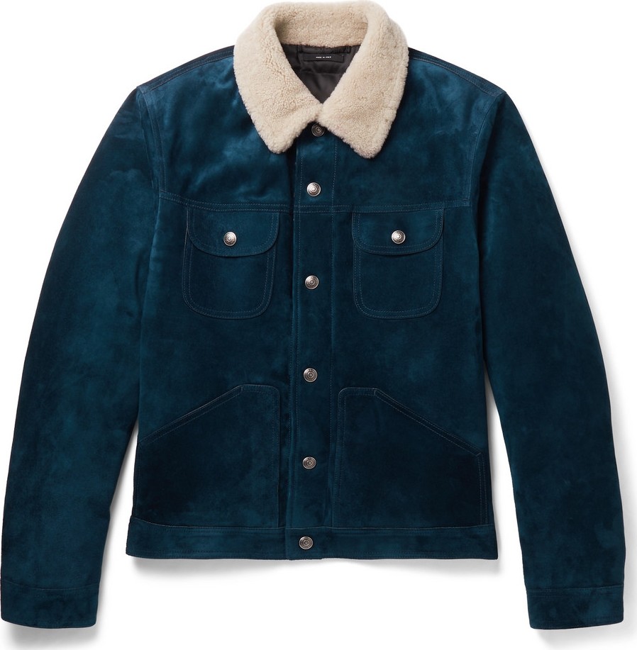 TOM FORD Shearling Trucker Jacket