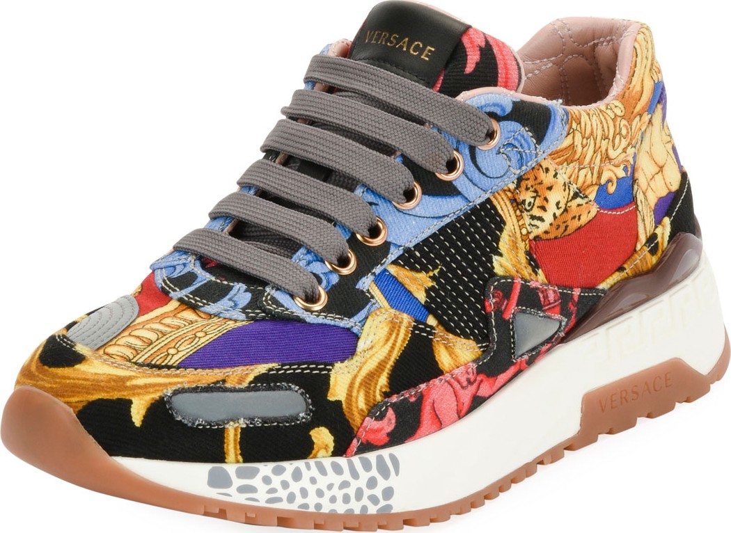 Versace Jogger Pillow Talk Patchwork Sneakers