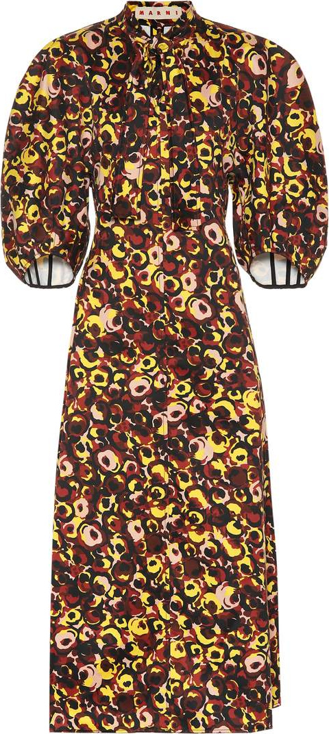 Marni Printed cotton dress