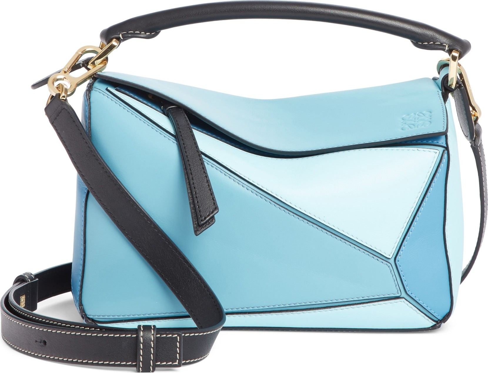 LOEWE Small Puzzle Calfskin Leather Bag