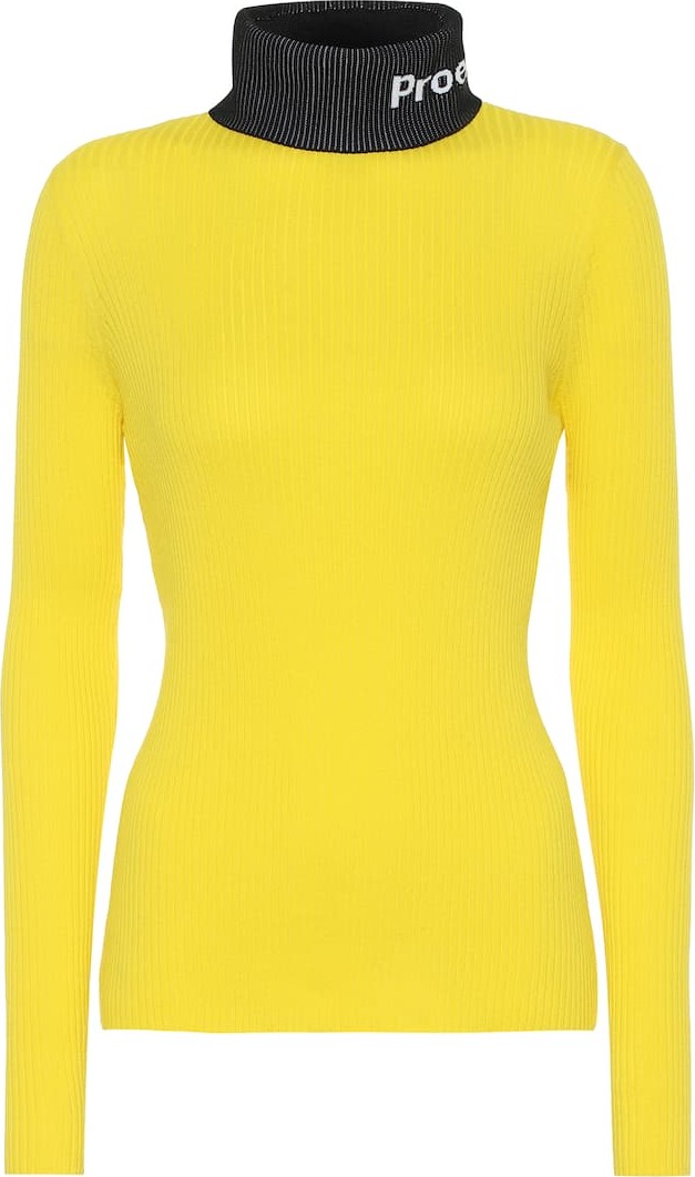 Proenza Schouler PSWL cotton turtleneck sweater