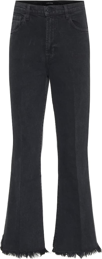 J BRAND Julia high-rise wide-leg jeans