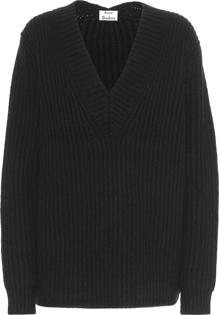 Acne Studios Ribbed-knit wool sweater