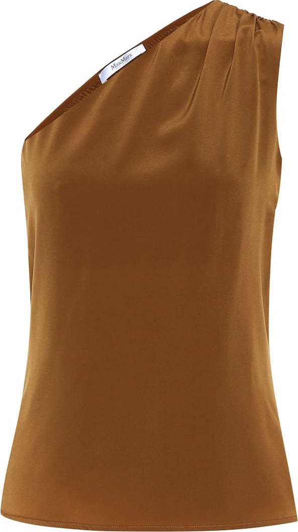 Max Mara Sigfrid silk crêpe de chine top