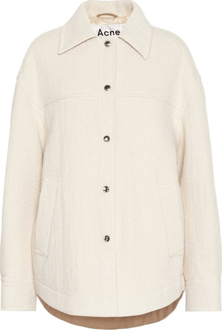 Acne Studios Cotton, wool and alpaca jacket